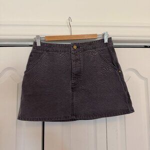 TNA High-Waisted Mini Skirt – Plum